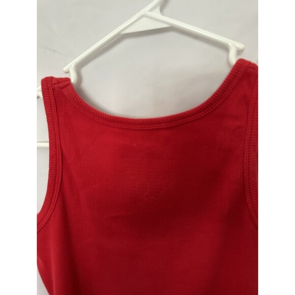 CARLOS N CHARLIES Cozumel Mexico Red Tank Top Bar XL Juniors Cruise Vacation GUC - Picture 9 of 9